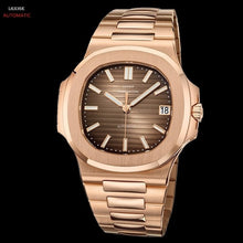 Load image into Gallery viewer, Famous Men Automatic Watch stainless steel luminous mechanical watch men Nautilus AAA Top Brand Luxury Men Wrist patek watch new