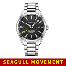 Load image into Gallery viewer, Corgeut 41mm men clock miyota 8215 Automatic calendar date Mechanical Sapphire Glass men wristwatch luxury top brand