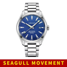 Load image into Gallery viewer, Corgeut 41mm men clock miyota 8215 Automatic calendar date Mechanical Sapphire Glass men wristwatch luxury top brand