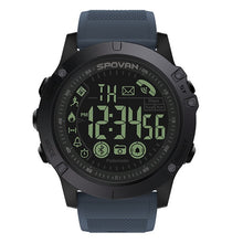 Load image into Gallery viewer, Spovan Top Brand Sport Watch Black Military Quality Military Quality A Plastic Bluetooth Wristwatch Waterproof Date Reloj Mujer