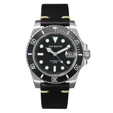 Load image into Gallery viewer, San Martin Diver Water Ghost Luxury Sapphire Crystal Men Automatic Mechanical Watches Ceramic Bezel 20Bar Luminous Date Window