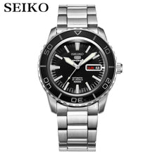 Load image into Gallery viewer, seiko watch men 5 automatic watch top brand luxury Sport men watch set waterproof mechanical military watch relogio masculinoSNZ
