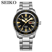 Load image into Gallery viewer, seiko watch men 5 automatic watch top brand luxury Sport men watch set waterproof mechanical military watch relogio masculinoSNZ