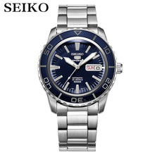 Load image into Gallery viewer, seiko watch men 5 automatic watch top brand luxury Sport men watch set waterproof mechanical military watch relogio masculinoSNZ