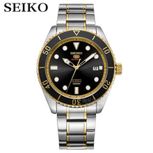 Load image into Gallery viewer, seiko watch men 5 automatic watch top brand luxury Sport men watch set waterproof mechanical military watch relogio masculinoSNZ