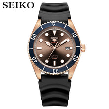 Load image into Gallery viewer, seiko watch men 5 automatic watch top brand luxury Sport men watch set waterproof mechanical military watch relogio masculinoSNZ