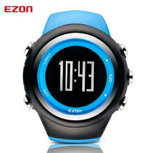 Load image into Gallery viewer, Men's Digital Sport Watch Gps Running Watch With Speed Pace Distance Calorie burning Stopwatch Waterproof 50M EZON T031