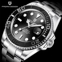 Load image into Gallery viewer, PAGANI DESIGN Men Stainless Steel Automatic Watch Top Brand Waterproof Mechanical Wristwatch Luxury Business Watches Men relogio