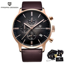 Load image into Gallery viewer, 2020 New PAGANI DESIGN Brand Luxury Watches for men automatic Watch Date Waterproof Chronograph VK67 Movement Relogio Masculino