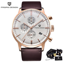 Load image into Gallery viewer, 2020 New PAGANI DESIGN Brand Luxury Watches for men automatic Watch Date Waterproof Chronograph VK67 Movement Relogio Masculino