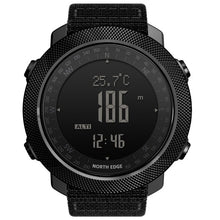 Load image into Gallery viewer, NORTH EDGE Men's sport Digital watch Hours Running Swimming Military Army watches Altimeter Barometer Compass waterproof 50m