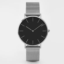 Load image into Gallery viewer, Fashion Women Watches Ultra Thin Stainless Steel Mesh Belt Quartz Wrist Watch Ladies Dress Watch Classic Rose Gold Clock Casual