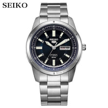 Load image into Gallery viewer, seiko watch men 5 automatic watch top Luxury Brand Sport men watch set men watch waterproof watch relogio masculino SNZG15J1