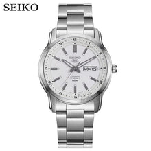 Load image into Gallery viewer, seiko watch men 5 automatic watch top Luxury Brand Sport men watch set men watch waterproof watch relogio masculino SNZG15J1