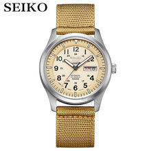 Load image into Gallery viewer, seiko watch men 5 automatic watch Luxury Brand Waterproof Sport Wrist Watch Date mens watches diving watch relogio masculin SNZG