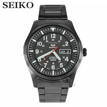 Load image into Gallery viewer, seiko watch men 5 automatic watch Luxury Brand Waterproof Sport Wrist Watch Date mens watches diving watch relogio masculin SNZG