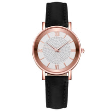 Load image into Gallery viewer, 2020 Starry Sky Dial Watches for Women Fashion Roman Scale Rhinestone Leather Ladies Quartz Watch Female Wrist Watch reloj mujer