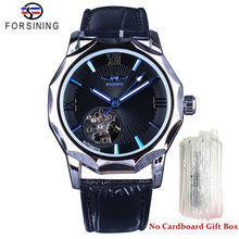 Load image into Gallery viewer, Jaragar 2020 Blue Glass Aviator Series Military True Men Sport Automatic Wrist Watch Top Brand Luxury Mechanical Male Clock Hour