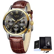 Load image into Gallery viewer, 2020 New LIGE Top Brand Luxury Mens Watches Waterproof Date Clock Male Sports Watch Men Quartz Wrist Watch+Box Relogio Masculino