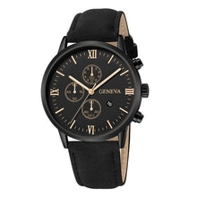 Load image into Gallery viewer, 2020 Relogio Masculino Watches Men Fashion Sport Stainless Steel Case Leather Strap Watch Quartz Business Wristwatch Reloj Hombr