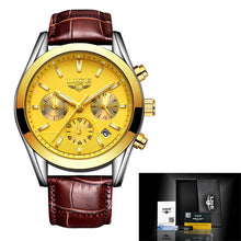 Load image into Gallery viewer, 2020 New LIGE Watches Mens Military Waterproof Top Brand Watches Stainless Steel Quartz Clock Man Full Steel Wrist Watch Relogio
