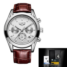 Load image into Gallery viewer, 2020 New LIGE Watches Mens Military Waterproof Top Brand Watches Stainless Steel Quartz Clock Man Full Steel Wrist Watch Relogio