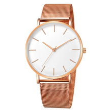 Load image into Gallery viewer, 2020 luxury ladies watch mesh stainless steel casual bracelet quartz watch watch ladies watch clock reloj mujer relogio feminino