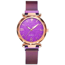 Load image into Gallery viewer, Rose Gold Women Watch 2020 Top Brand Luxury Magnetic Starry Sky Lady Wrist Watch Mesh Female Clock For Dropship relogio feminino
