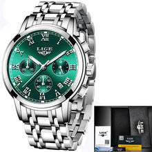 Load image into Gallery viewer, 2020 New LIGE Top Brand Luxury Mens Watches Waterproof Date Clock Male Sports Watch Men Quartz Wrist Watch+Box Relogio Masculino