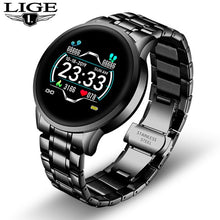 Load image into Gallery viewer, 2020 New stainless steel Digital Watch Men Sport Watches Electronic LED Male Wrist Watch For Men Clock Waterproof Bluetooth Hour