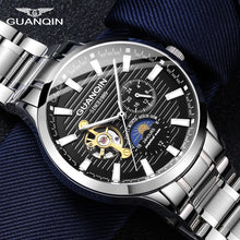 Load image into Gallery viewer, GUANQIN 2020 business watch men Automatic Luminous clock men Tourbillon waterproof Mechanical watch top brand relogio masculino