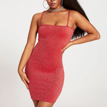 Load image into Gallery viewer, Chrleisure Sexy Nightclub Dress Summer Slim Women's Mini Tight Dress Thin Shoulder Strap Women's Short Dress