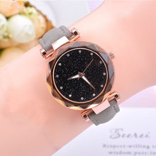 Load image into Gallery viewer, Casual Women Watches Starry Sky Quartz Wristwatch Female Clock Leather Fashion Ladies Wrist Watches reloj mujer relogio feminino