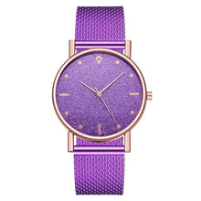 Load image into Gallery viewer, Watch Women Dress Stainless Steel Band Analog Quartz Wristwatch Fashion Luxury Ladies Golden Rose Gold Watch Clock Analog