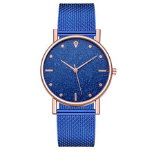 Load image into Gallery viewer, Watch Women Dress Stainless Steel Band Analog Quartz Wristwatch Fashion Luxury Ladies Golden Rose Gold Watch Clock Analog