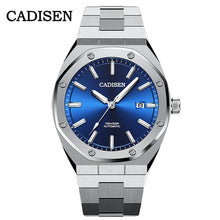 Load image into Gallery viewer, CADISEN Design Brand Luxury Men Watches Mechanical Automatic Blue Watch Men 100M Waterproof Casual Business luminous Wristwatch