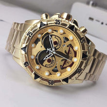 Load image into Gallery viewer, Luxury Top Brand Joker Watch Men Big Size Quartz Movement Waterproof Business Men's Gold WristWatch Joker Drop Shipping