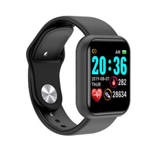 Load image into Gallery viewer, Electronic digital watches For Men Women Blood Pressure Heart Rate Waterproof Tracker Sport Clock Watch Smart For Android IOS
