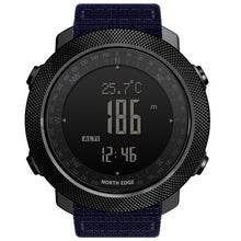 Load image into Gallery viewer, NORTH EDGE Men's sport Digital watch Hours Running Swimming Military Army watches Altimeter Barometer Compass waterproof 50m