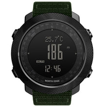 Load image into Gallery viewer, NORTH EDGE Men's sport Digital watch Hours Running Swimming Military Army watches Altimeter Barometer Compass waterproof 50m