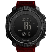 Load image into Gallery viewer, NORTH EDGE Men's sport Digital watch Hours Running Swimming Military Army watches Altimeter Barometer Compass waterproof 50m