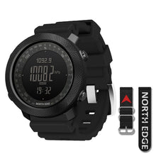 Load image into Gallery viewer, NORTH EDGE Men's sport Digital watch Hours Running Swimming Military Army watches Altimeter Barometer Compass waterproof 50m