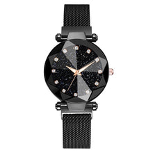 Load image into Gallery viewer, Ladies Magnetic Starry Sky Clock Luxury Women Watches Fashion Diamond Female Quartz Wristwatches Relogio Feminino Zegarek Damski