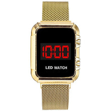 Load image into Gallery viewer, Fashion Women Magnet Buckle Gifts Watches Luxury Stainless Steel Mesh Band Female Wristwatches Casual Magnetic Woman 2020 Clock