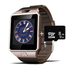 Load image into Gallery viewer, Touch Screen Bluetooth Smart Watch dz09 With Camera WristWatch SIM Card Smartwatch For Ios Android Phones Support Multi language