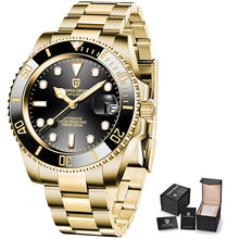 Load image into Gallery viewer, PAGANI DESIGN Top Brand New Stainless Steel Mechanical Watch Sapphire Glass Automatic Watch Luxury Waterproof Sports Men Watch