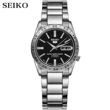 Load image into Gallery viewer, seiko watch men 5 automatic watch top brand luxury Sport men watch set waterproof mechanical military watch relogio masculinoSNK