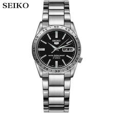 Load image into Gallery viewer, seiko watch men 5 automatic watch top brand luxury Sport men watch set waterproof mechanical military watch relogio masculinoSNK