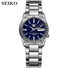 Load image into Gallery viewer, seiko watch men 5 automatic watch top brand luxury Sport men watch set waterproof mechanical military watch relogio masculinoSNK