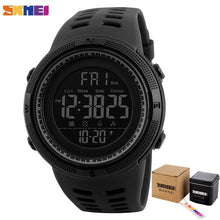 Load image into Gallery viewer, SKMEI Fashion Outdoor Sport Watch Men Multifunction Watches Alarm Clock Chrono 5Bar Waterproof Digital Watch reloj hombre 1251